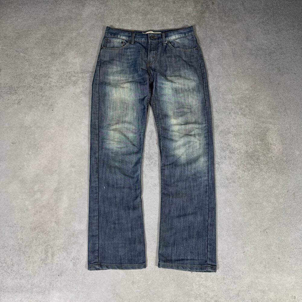 Levi's 514 Slim Straight Jeans Dark Blue Boys 18 REG W29xL29